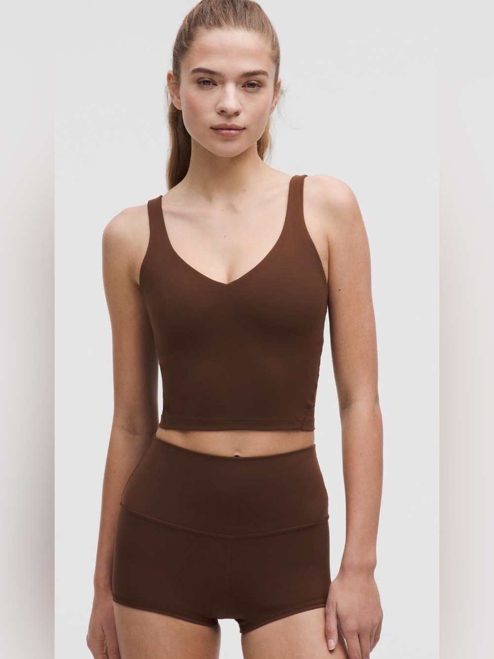 NWT Lululemon Align Tank fits A/B cup size 2 in Java